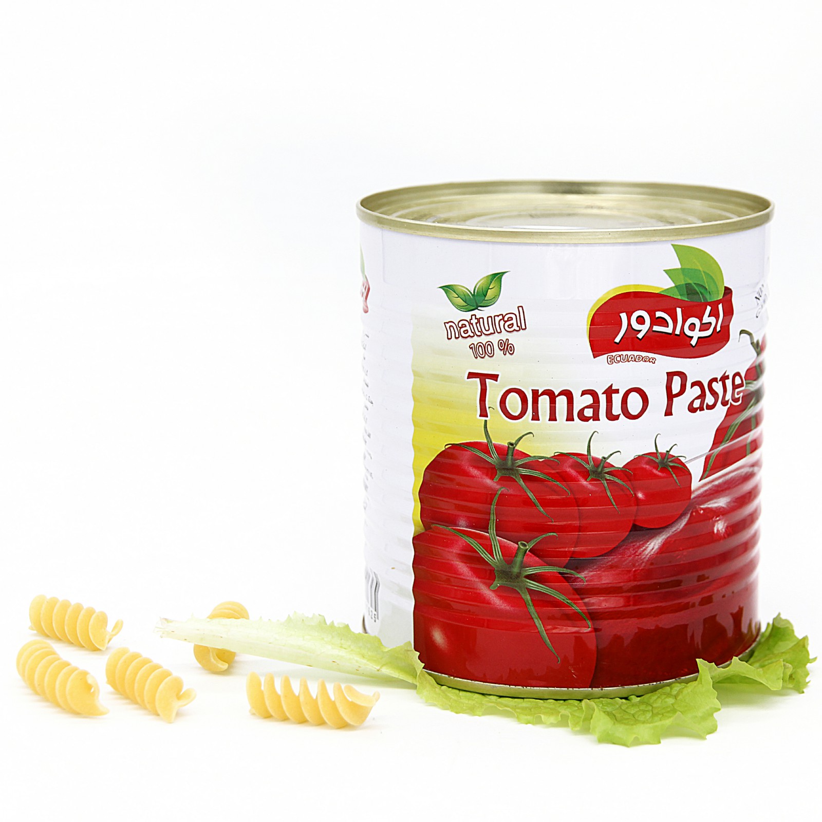 Pasta de tomate enlatada 800g